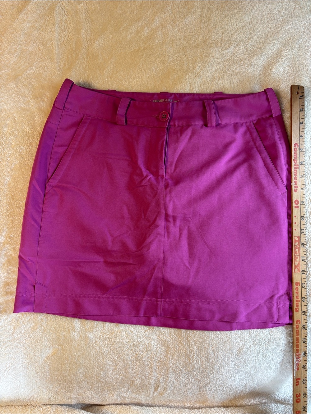 Nike Golf Tour Performance Dri-Fit Pink Athletic Skort